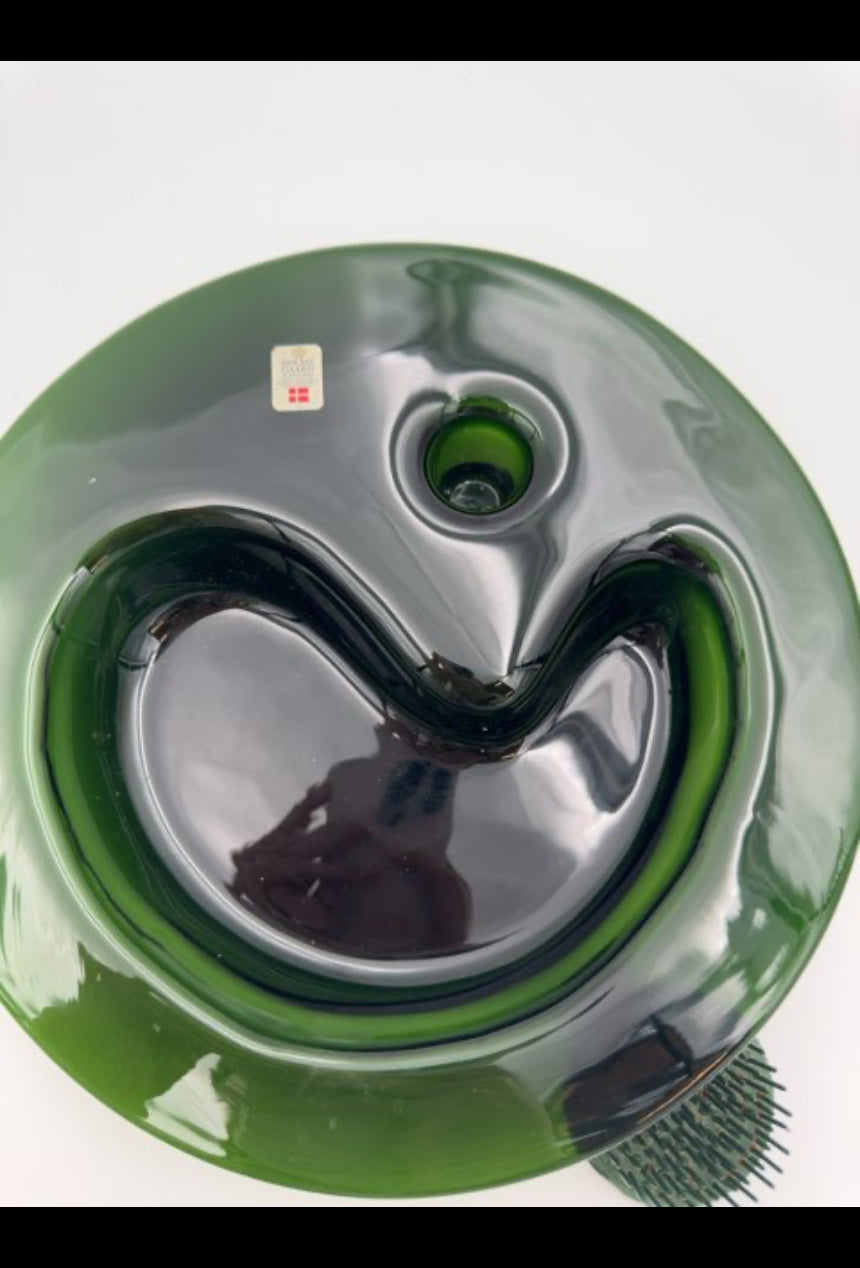 Blomsterfad, Holmegaard, grøn